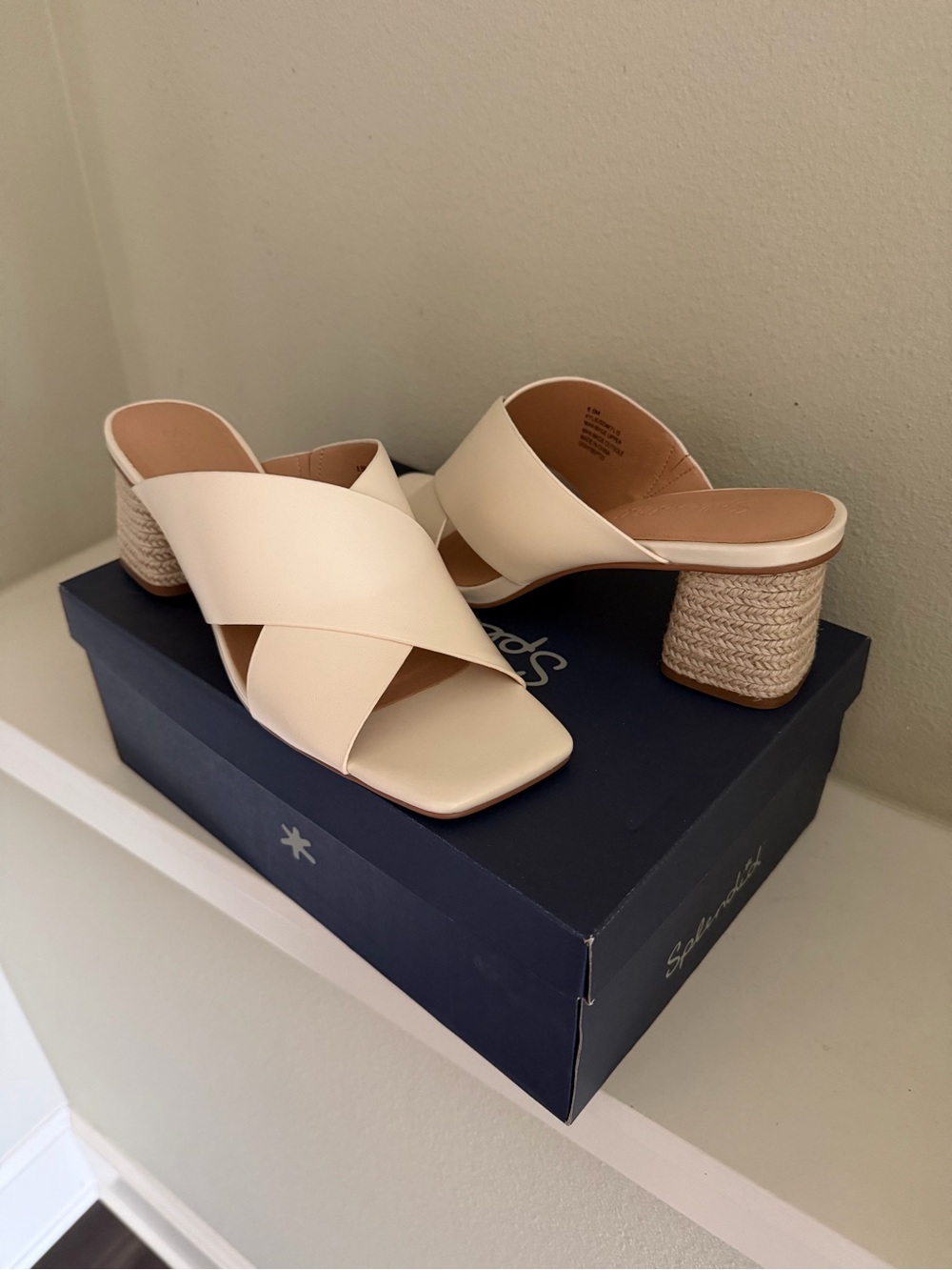 Splendid  Kylie Espadrille Mule Sandal Size 8.5